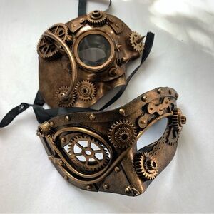 Steampunk Matching Mask Set
